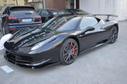 Carbon Fiber Side Skirts for Ferrari 458 Base Coupe 2-Door 11-13