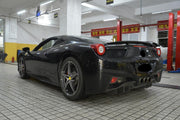 Carbon Fiber Rear Trunk Spoiler for Ferrari 458 Italia Base Coupe 2-Door 11-13