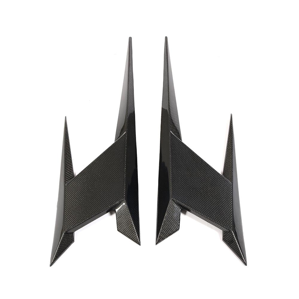 For Mercedes-Benz E-CLASS Coupe C238 E43 E63 AMG Carbon Fiber Side Vent Trims 2016-2018 2-Door