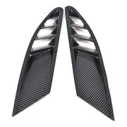 Carbon Fiber Front Bumper Air Intake Vents for Ferrari 458 Base Coupe 2-Door 11-13