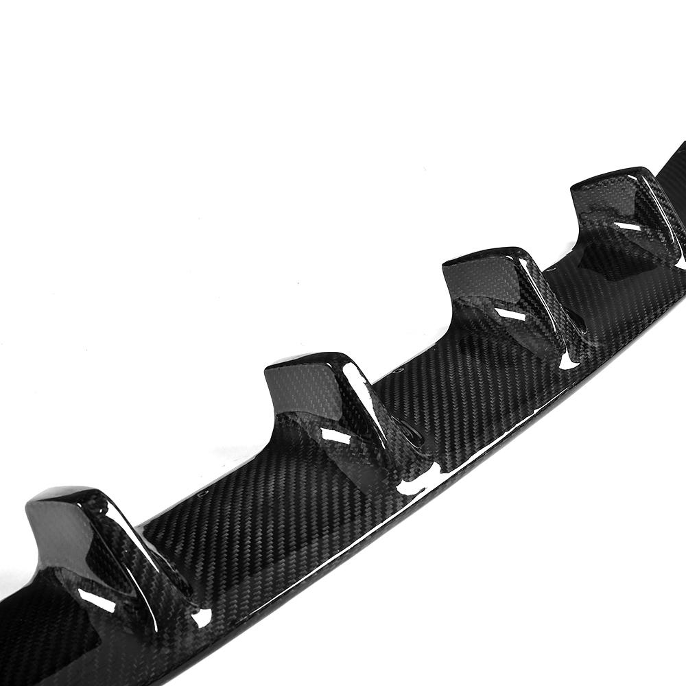 Carbon Fiber Rear Lip Diffuser For Mercedes-Benz C Class C180 C200 C250 C300 C350 C43 AMG 4Matic Coupe Convertible 15-18