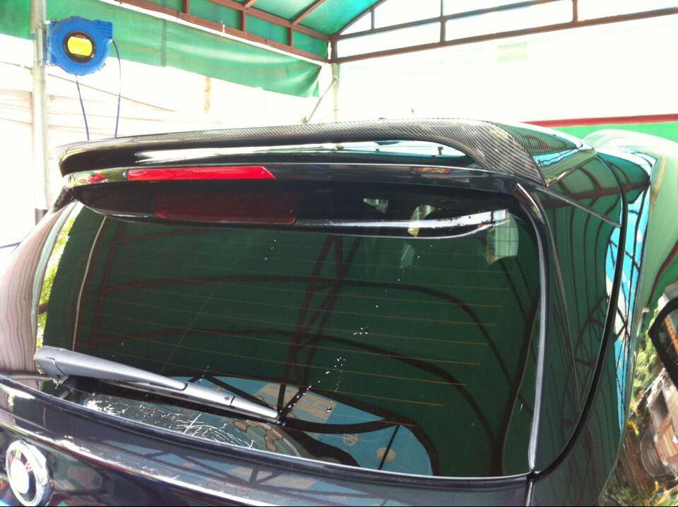 Carbon Fiber Rear Roof Spoiler Wing
