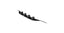 Carbon Fiber Rear Lip Diffuser For Mercedes-Benz C Class C180 C200 C250 C300 C350 C43 AMG 4Matic Coupe Convertible 15-18