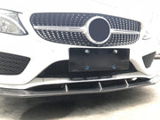 Carbon Fiber Front Bumper Lip for Mercedes-Benz C-Class W205