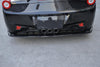 Carbon Fiber Rear Bumper Diffuser Lip for Ferrari 458 Base Coupe 2-Door 11-13