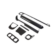 for Mercedes-Benz G-Class Universal Carbon Fiber Interior Dashboard Panel Cover Trims 2019 2020