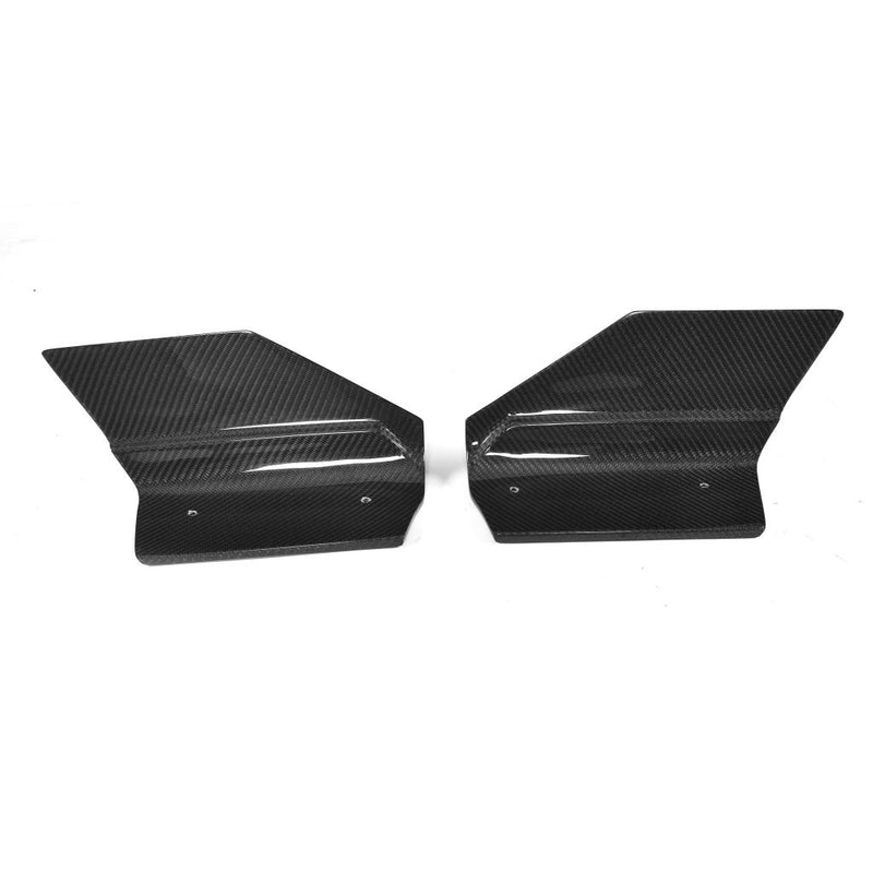 Carbon Fiber Rear Bumper Splitters for BMW X6 F16 M Sport Utility 4-Door 15-17(fits：Msport only)