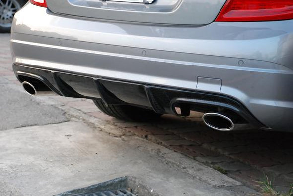 W204 C63 rear diffuser