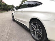 Carbon Fiber Side Skirts for Mercedes-Benz C63 Coupe [C205] 2014 - 2018