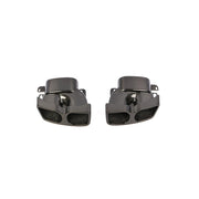 Carbon Fiber Exhaust Tips for Mercedes-Benz C-Class W205 2014-2018