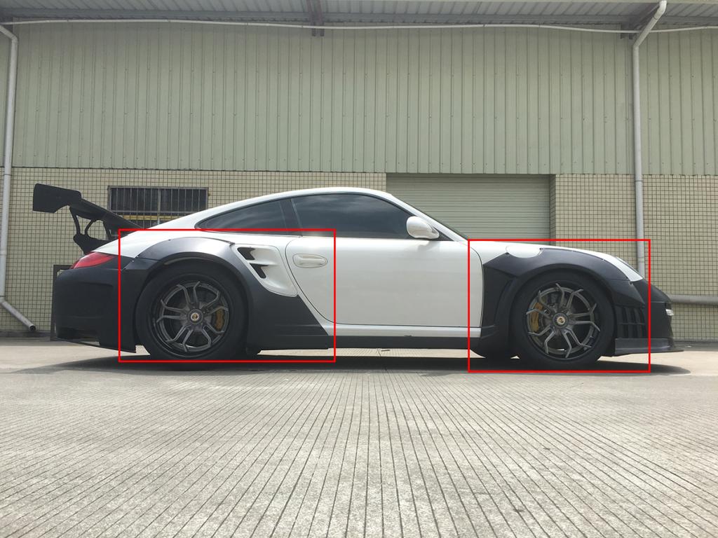 rear diffuser porsche 