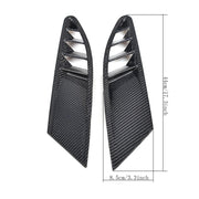 Carbon Fiber Front Bumper Air Intake Vents for Ferrari 458 Base Coupe 2-Door 11-13