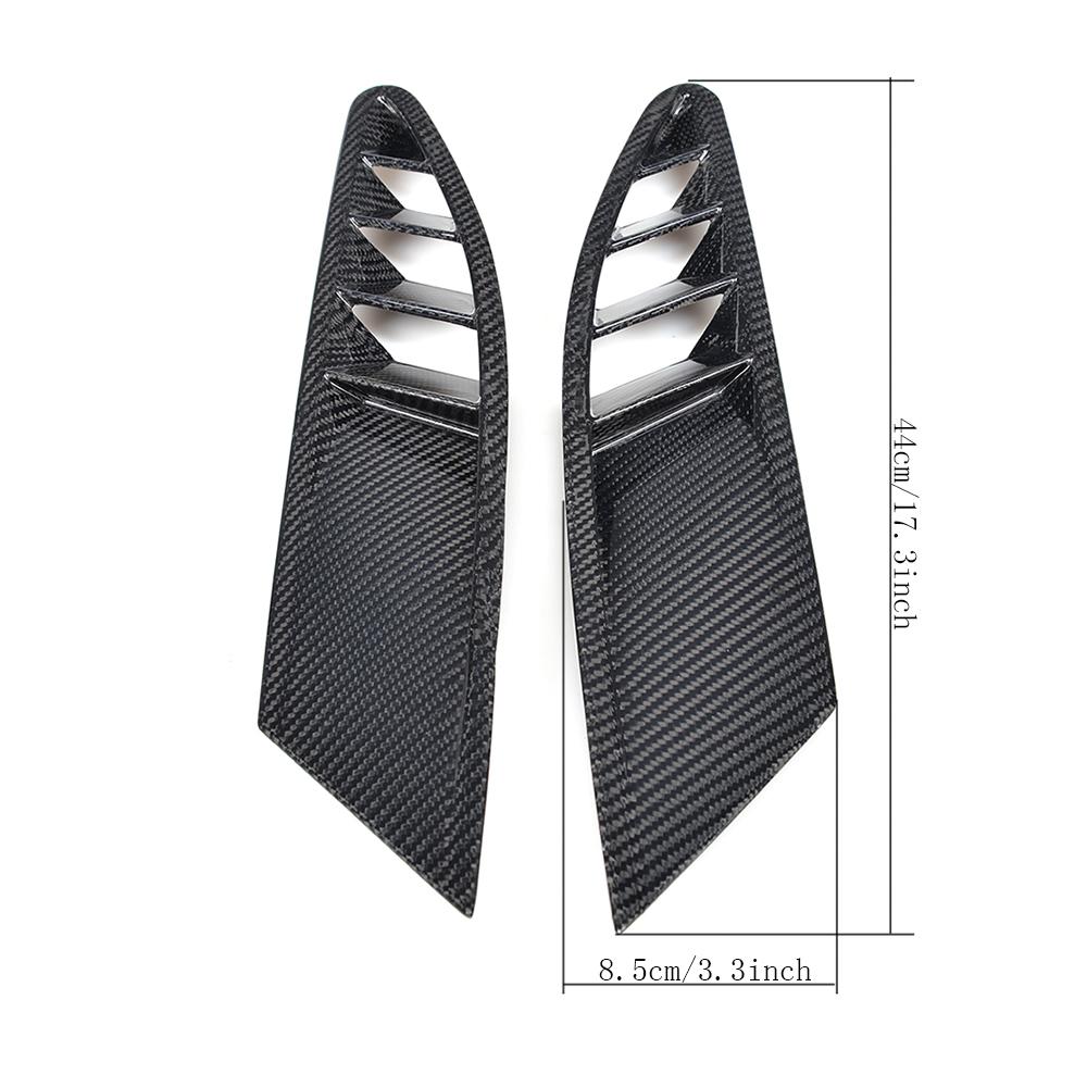 Carbon Fiber Front Bumper Air Intake Vents for Ferrari 458 Base Coupe 2-Door 11-13