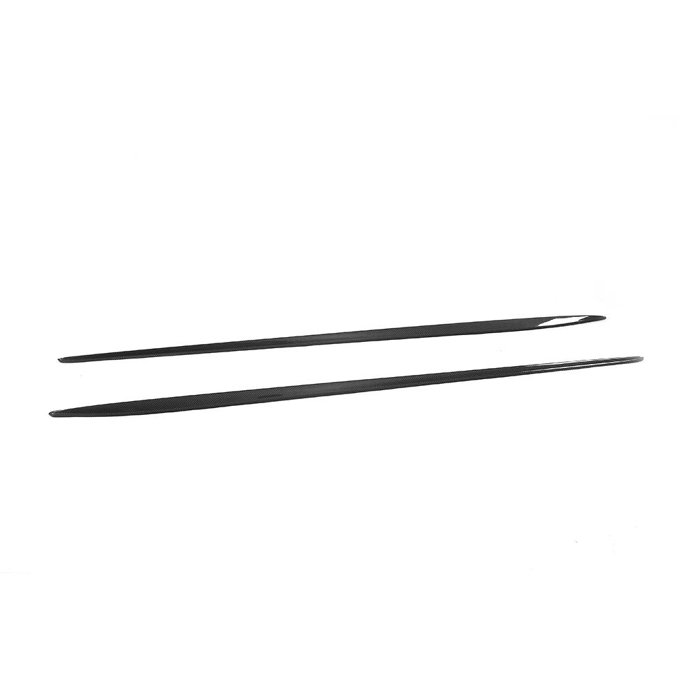 Carbon Fiber Side Skirts Trim for Mercedes-Benz E-Class (C238) E200 E300 E500 Sport 17-18(Fits: C238 Sport only)