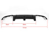 W204 C63 rear diffuser