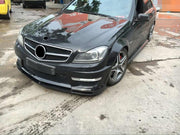 Carbon Fiber Front Lip for W204 C63 AMG 2012 - 2014