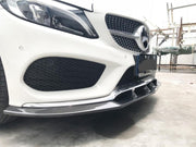 Carbon Fiber Front Bumper Lip for Mercedes-Benz C-Class W205