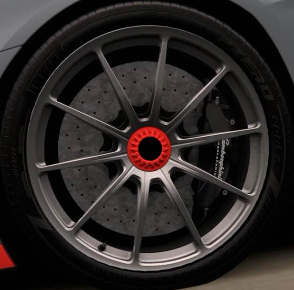 Nireo forged matt titanium for Lamborghini Urus, Huracán, Aventador, Murciélago, Gallardo