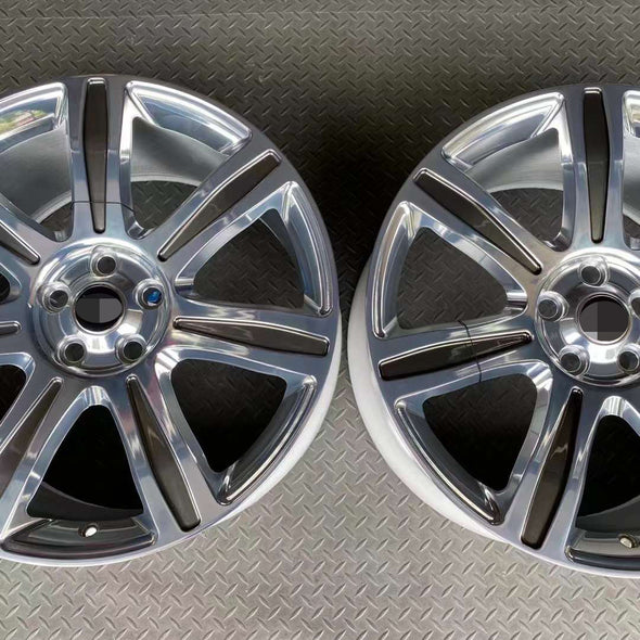 Land Rover Polished Set Silver Grey Forged wheels
