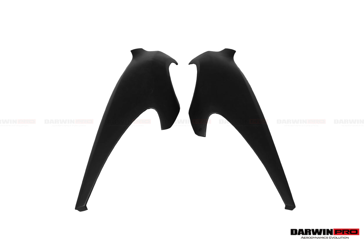 2011-2014 McLaren MP4 12C 675LT Style Partial Carbon Fiber Front Bumper And Fender
