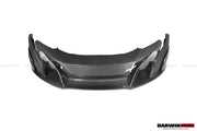 2011-2014 McLaren MP4 12C 675LT Style Partial Carbon Fiber Front Bumper And Fender