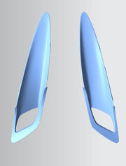 Dry carbon door side panel vent covers MCLAREN 720S 2017+
