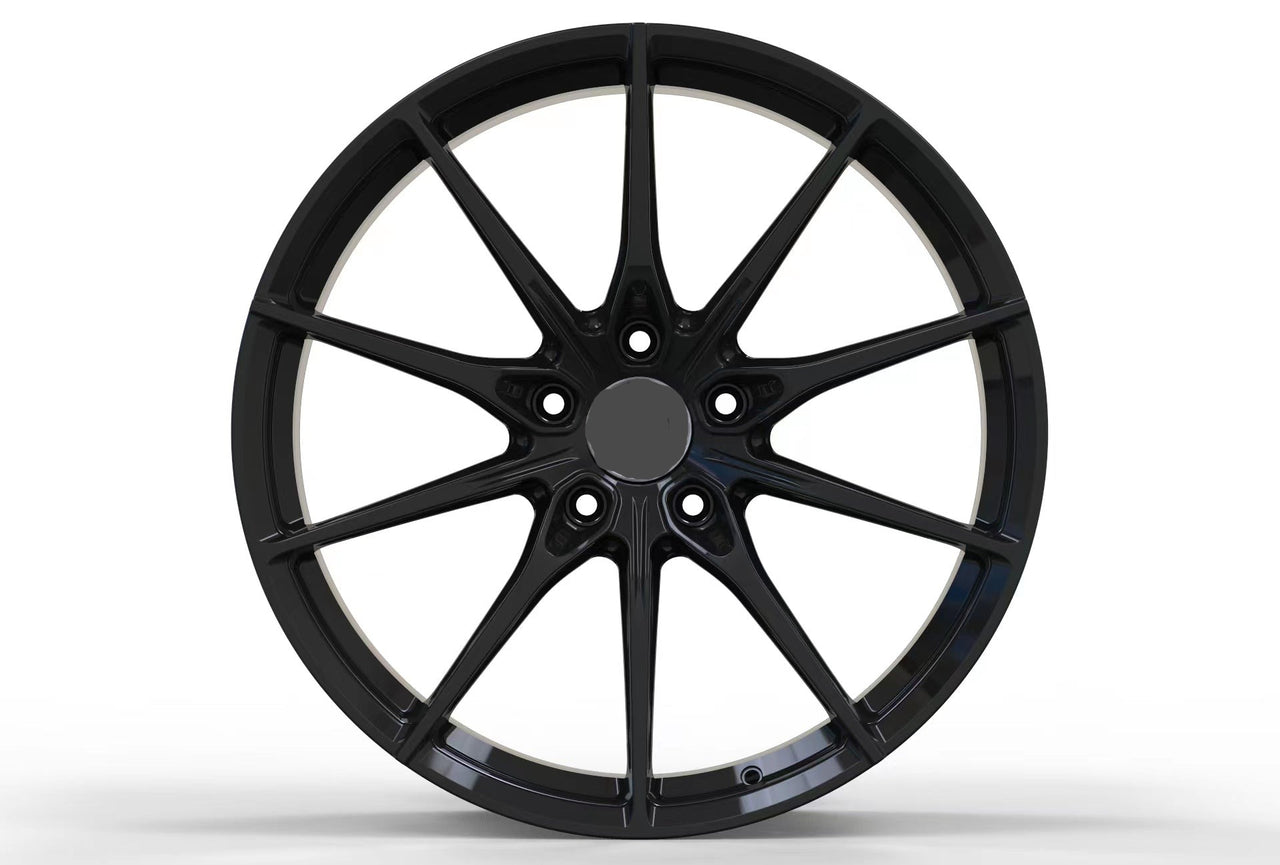 We manufacture premium quality forged wheels rims for   MCLAREN 720s in any design, size, color.  Our wheels size:   Front: 19 x 9 ET 37  Rear: 20 x 11 ET 20 