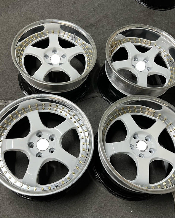 3-Piece FORGED WHEELS FOR NISSAN GTR