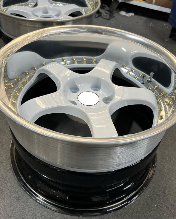 3-Piece FORGED WHEELS FOR NISSAN GTR