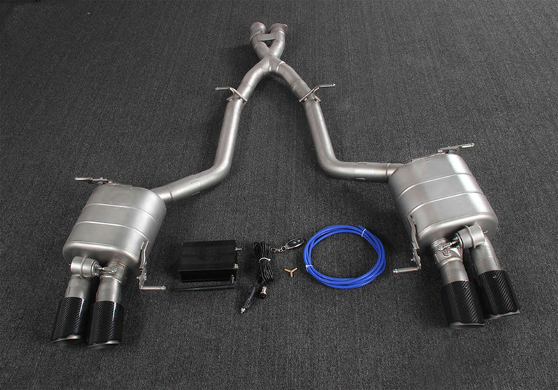 VALVED EXHAUST CATBACK MUFFLER for MERCEDES-BENZ SLK 300