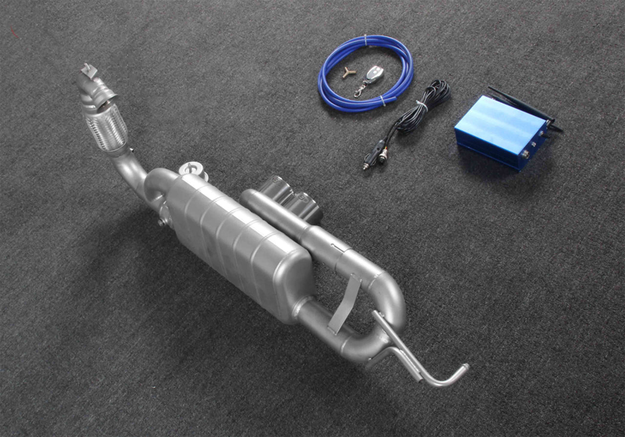 VALVED EXHAUST CATBACK MUFFLER for Smart 1.0 2016+