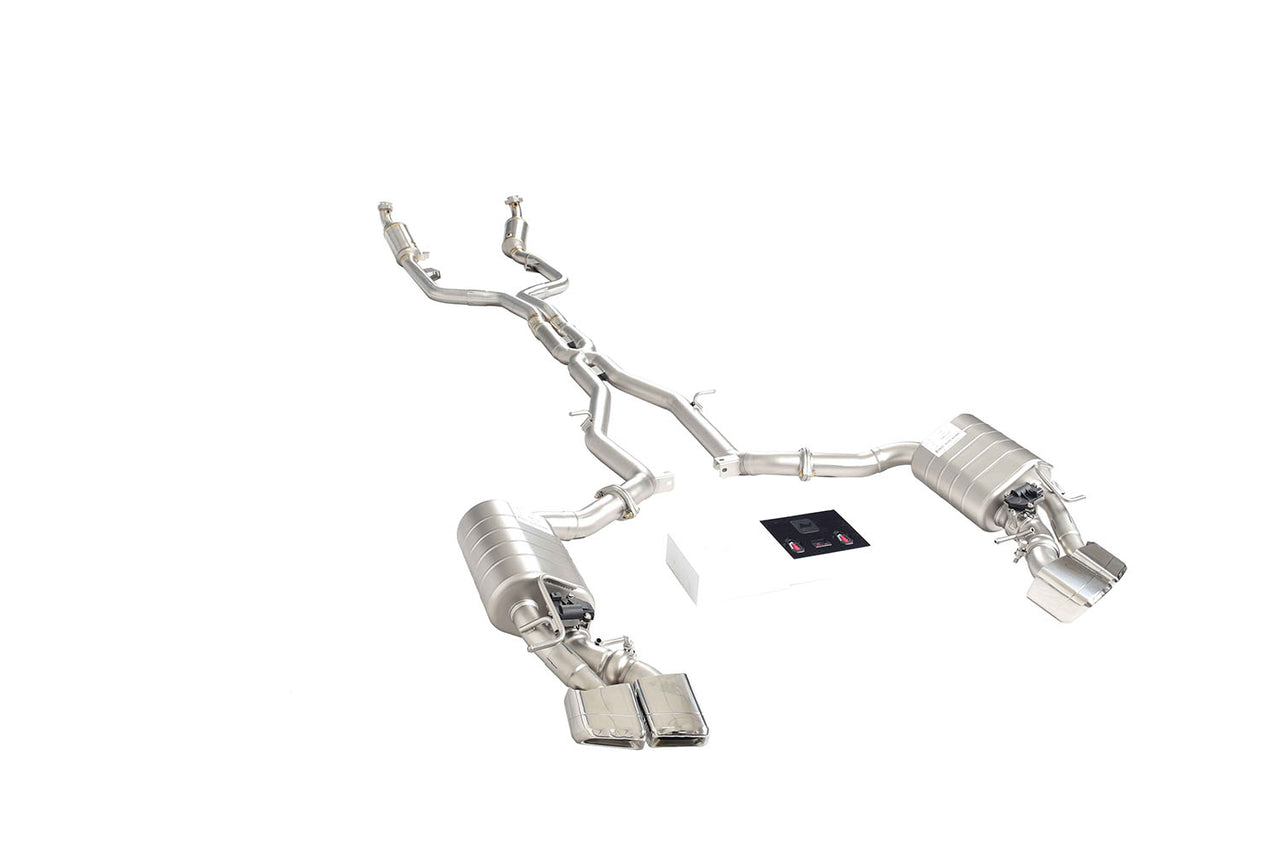 VALVED EXHAUST CATBACK MUFFLER for Mercedes-Benz AMG CLS 63