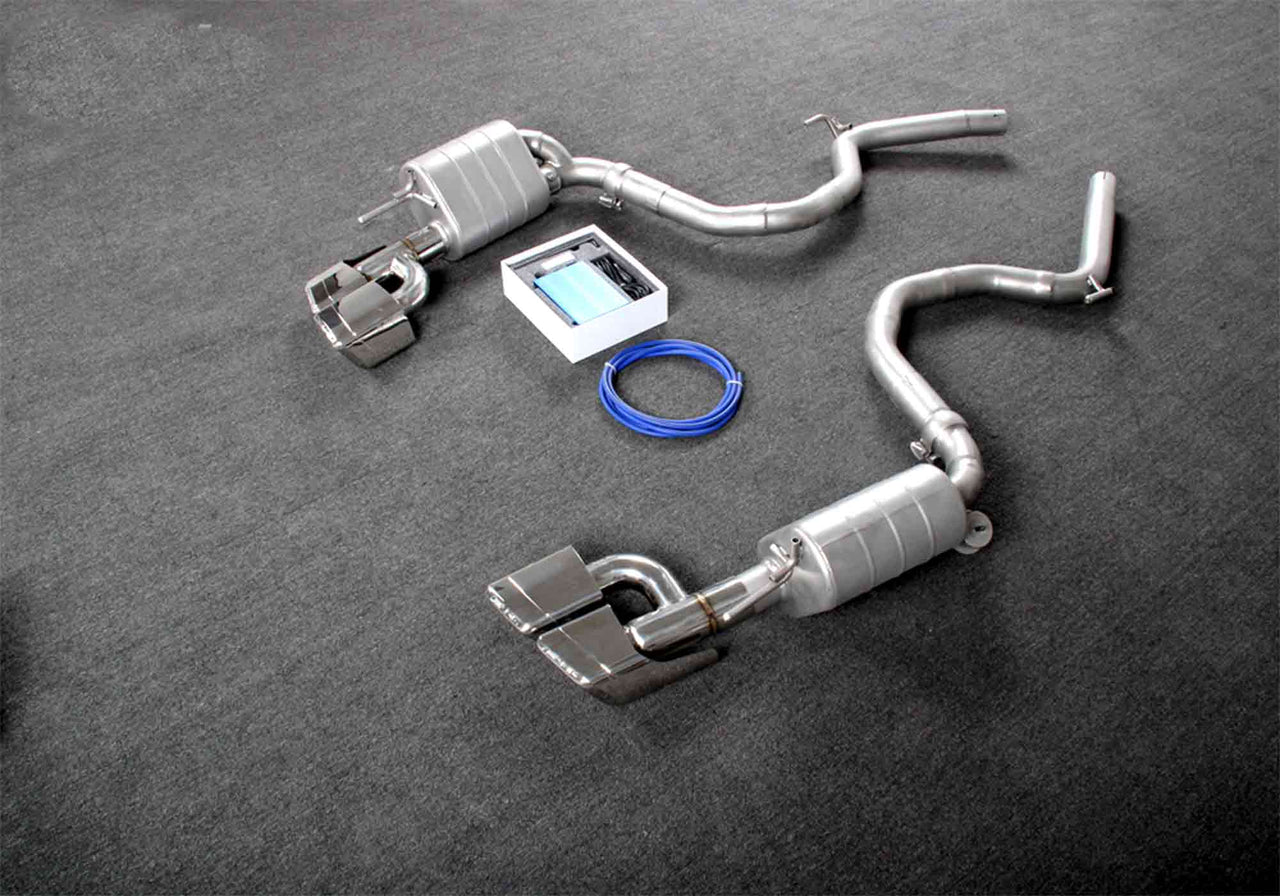 SL-Class 350 exhaust