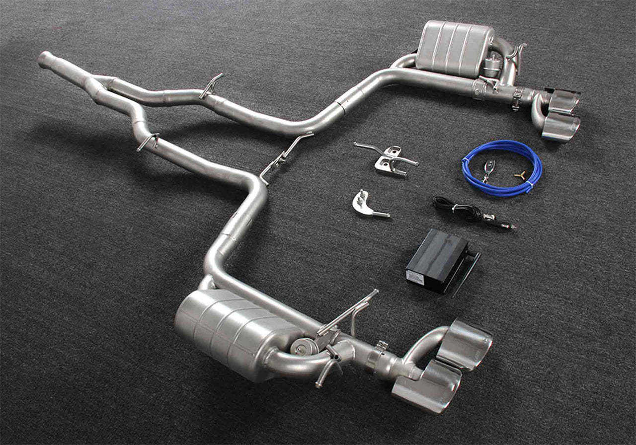 VALVED EXHAUST CATBACK MUFFLER for Mercedes-Benz C-Class (W204) 1.6/1.8T 2008+