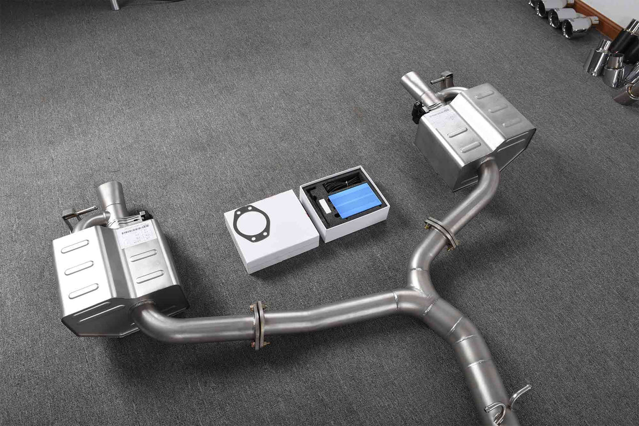 VALVED EXHAUST CATBACK MUFFLER for Mercedes-Benz E-Class E320