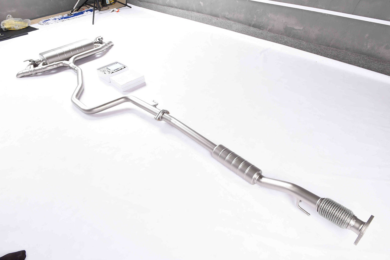 mercedes exhaust 