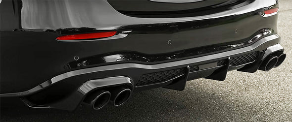 BODY KIT for MERCEDES BENZ S-Class W223 2021+ FRONT LIP SPOILER REAR DIFFUSER EXHAUST TIPS