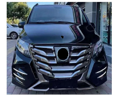 Aftermarket body kit LLS for Mercedes Benz V-class Vito Metris  Set include:  Front bumper Front grille Rear bumper Exhaust tips Material: Plastic  Note: Professional installation is required
