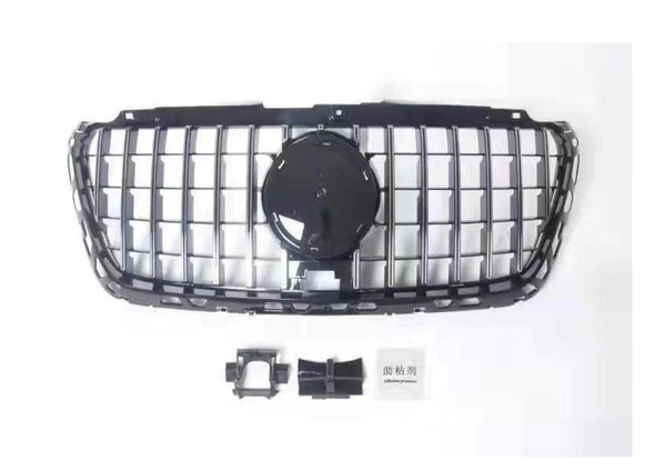 Aftermarket front grille for Mercedes Benz Sprinter  Set include:  Front grille Material: Plastic