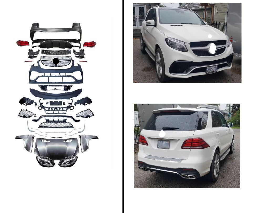 Conversion Kit Mb CONVERSION BODY KIT for MERCEDES BENZ ML 2011 - 2014 UPGRADE to GLE63