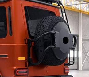Spare tire carrier For Mercedes-Benz G-Class W463A W464  Material: Metal Fits: G350, G400, G500, G63 AMG