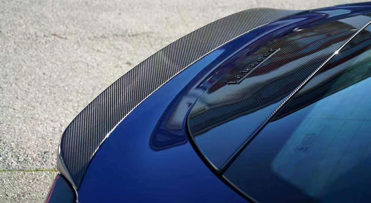 NOVITEC Dry Carbon Body Kit For Ferrari Roma  Set include:   Front Lip Mirror Covers Grille Front Inlet Side Skirts Rear Diffuser Rear Spoiler TailLights Covers Rear Wing Cover Material: Dry Carbon
