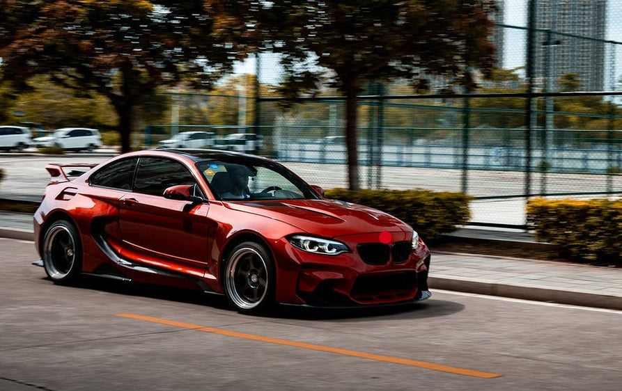 VR Style Wide Carbon Body Kit For BMW 2 Series F22 2014-2019