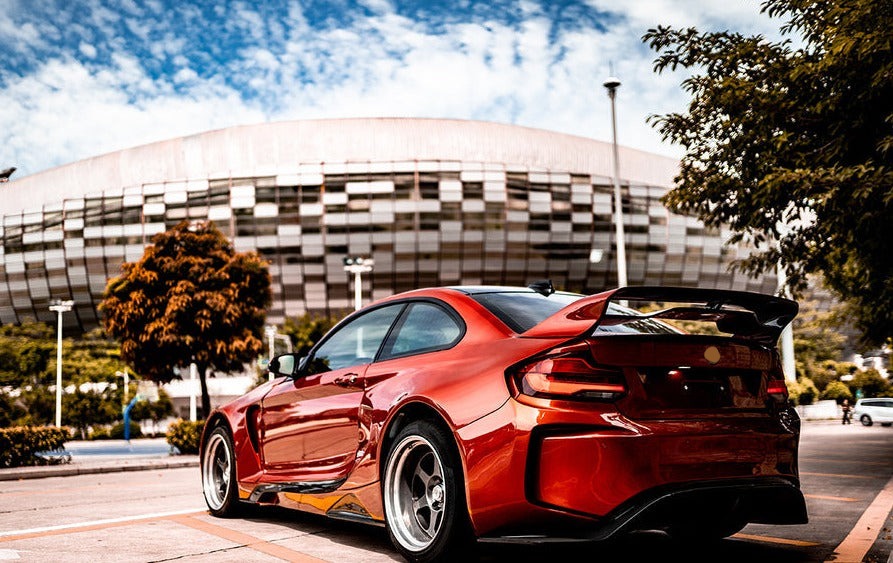 VR Style Wide Carbon Body Kit For BMW 2 Series F22 2014-2019