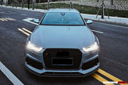 DARWINPRO AERODYNAMICS CF8363RS6-FL 2013-2018 Audi RS6 Avant Carbon Fiber Carbon Fiber Front Lip