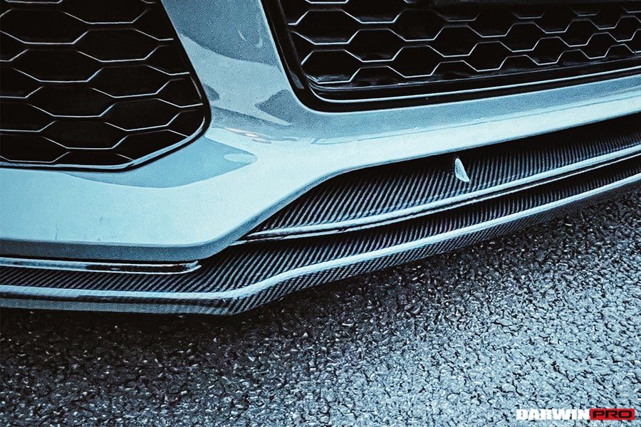 DARWINPRO AERODYNAMICS CF8363RS6-FL 2013-2018 Audi RS6 Avant Carbon Fiber Carbon Fiber Front Lip