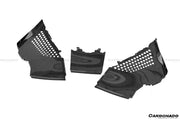 OEM Style Dry Carbon Autoclave Engine Cooling Mesh For Ferrari SF90 Stradale  Set include:   Engine Cooling Mesh Material: Dry Carbon