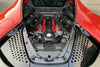 OEM Style Dry Carbon Autoclave Engine Cooling Mesh For Ferrari SF90 Stradale  Set include:   Engine Cooling Mesh Material: Dry Carbon