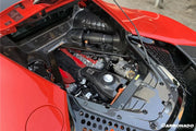 OEM Style Dry Carbon Autoclave Engine Cooling Mesh For Ferrari SF90 Stradale  Set include:   Engine Cooling Mesh Material: Dry Carbon