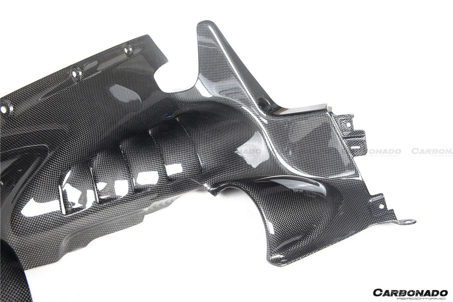 OEM Style Dry Carbon Autoclave Engine Interior For Ferrari SF90 Stradale  Set include:   Engine Interiors Material: Dry Carbon